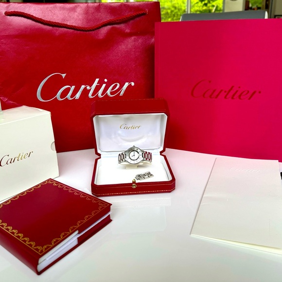 Mint Must 21 de Cartier Watch - ladies. Excellent condition - Picture 2 of 16
